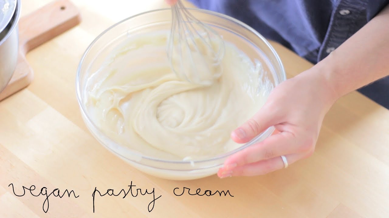 HOW TO: Vegan Pastry Cream | Crema pastelera vegana