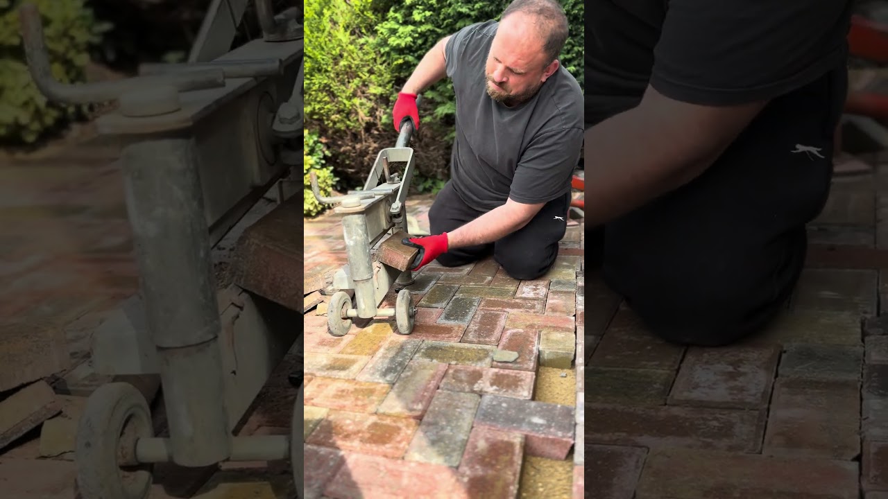 Block Paving Cutting #baustelle #automobile #blockcutting #construction #roofing #diy #work
