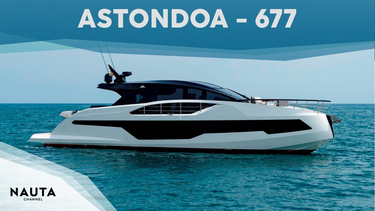 Astondoa Yachts - 677 Coupè - boat tour esterni e cabine