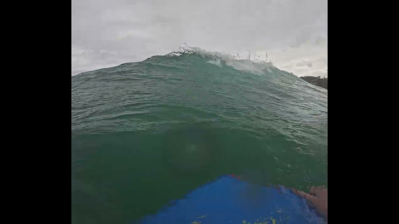 27th February, 2026 #gopro #avoca #beach #bodyboard  #2026 #surf #waves #raw #pov #noedit