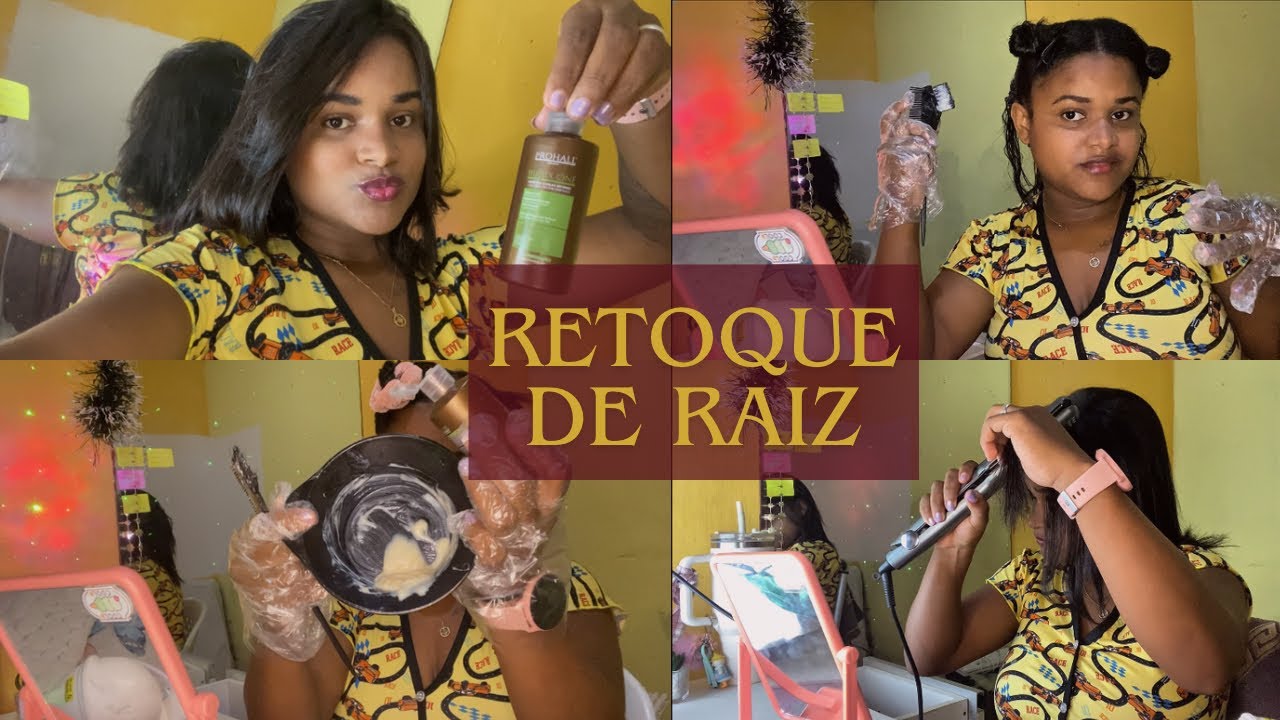 Retoquei a raiz com Burix One da ProHall | Antes e Depois real!