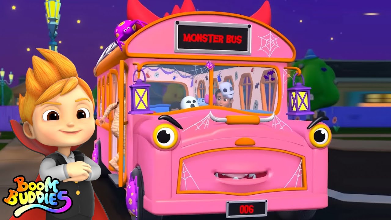 Halloween Ruedas en el Bus y mas Cancion Espeluznante para Niños