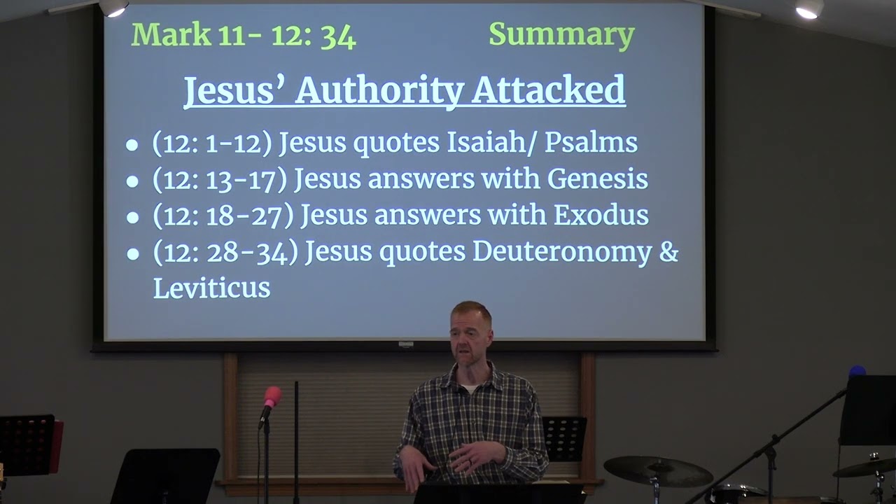 Whose Son is the Messiah | Mark 12:35-37