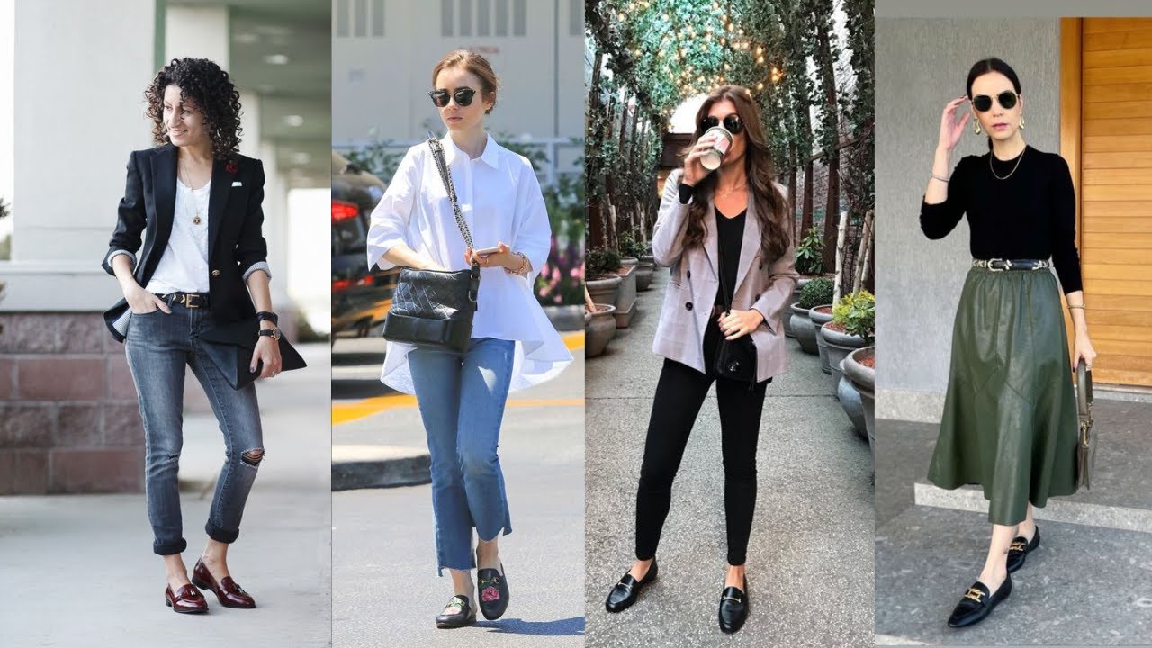 Outfits y Look con MOCASINES un CALZADO para vestir COMODO y ELEGANTE Ideal Para las TODA EDADES