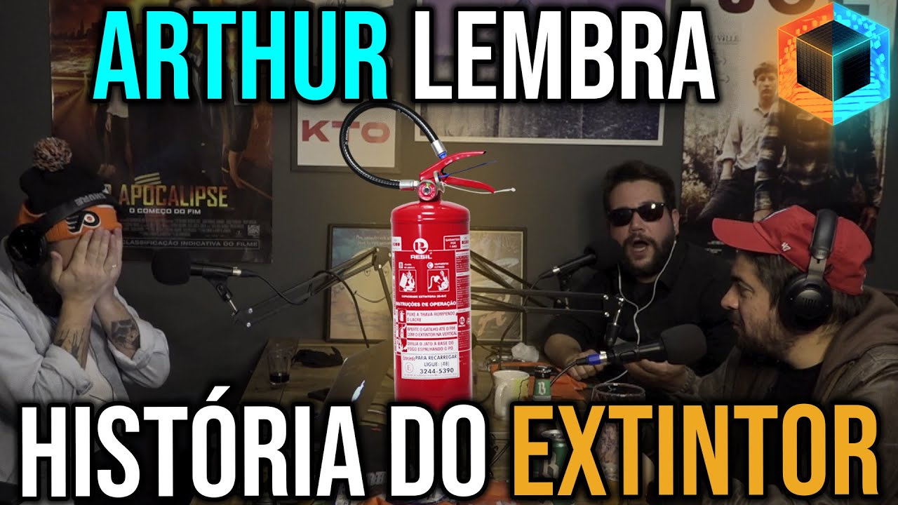 Arthur lembra história do EXTINTOR | Cortes do Caixa Preta