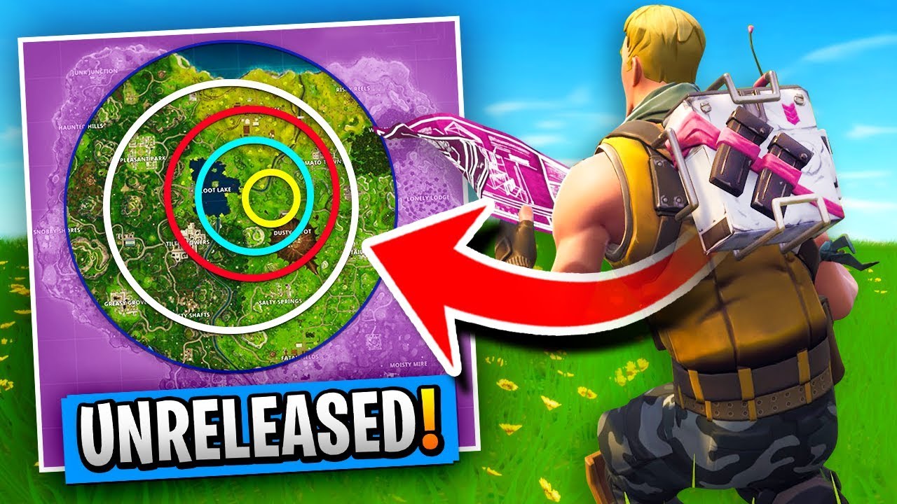 *UNRELEASED* STORM TRACKER BACKPACK Gameplay In Fortnite Battle Royale!