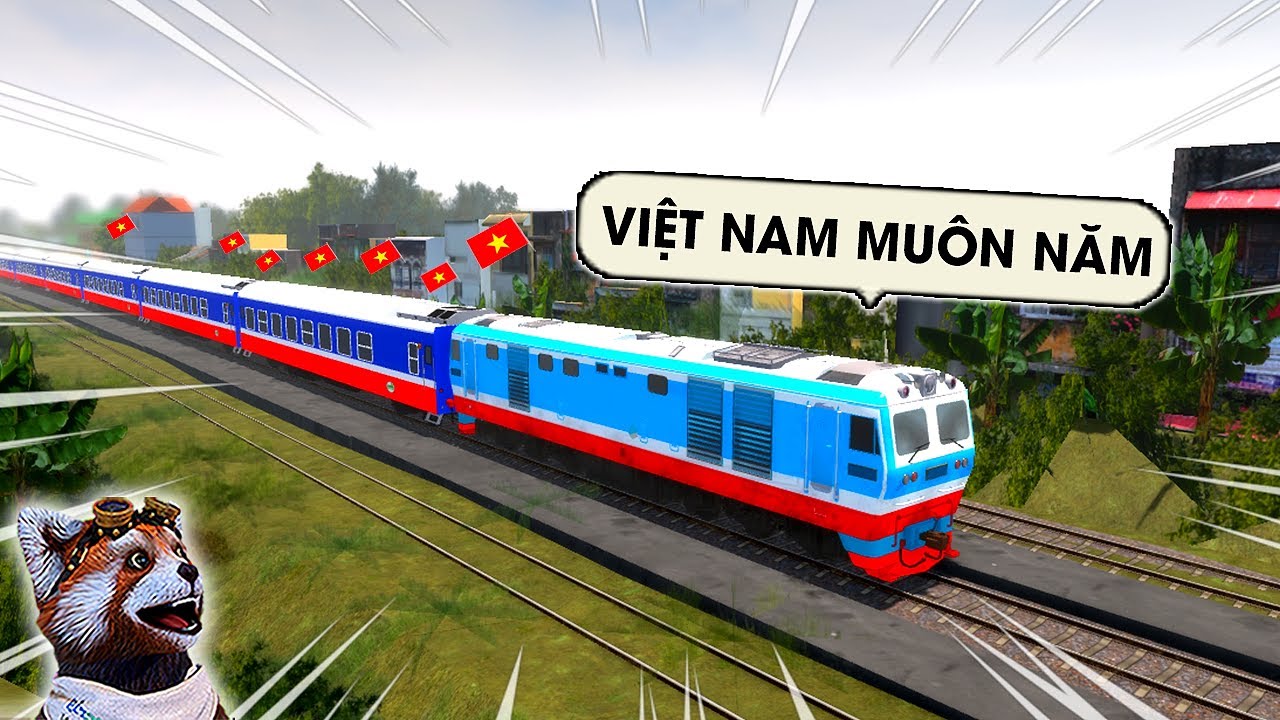 NHÂN VIÊN LÁI TÀU HỎA THỐNG NHẤT ĐI VÀO TP HCM THAM GIA DIỄU BINH 30/4 CỰC HOÀNH TRÁNG TRONG ROBLOX