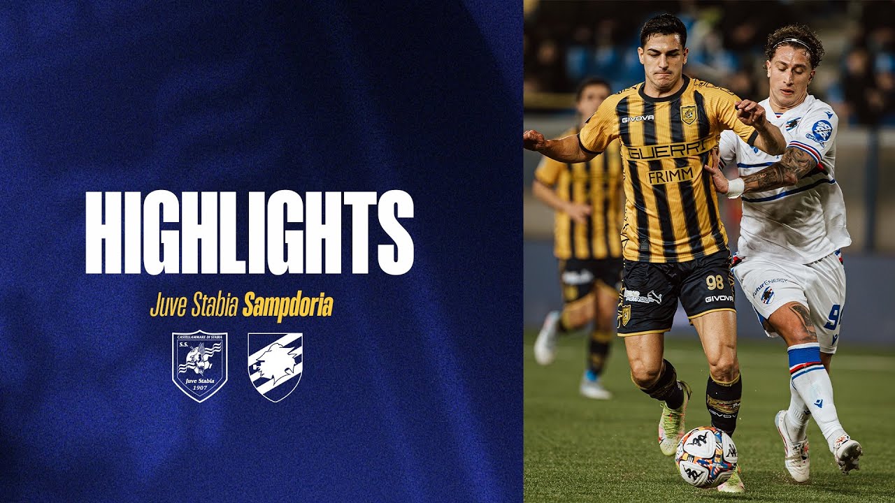 Serie BKT, 28ª giornata | Juve Stabia 1 - 1 Sampdoria