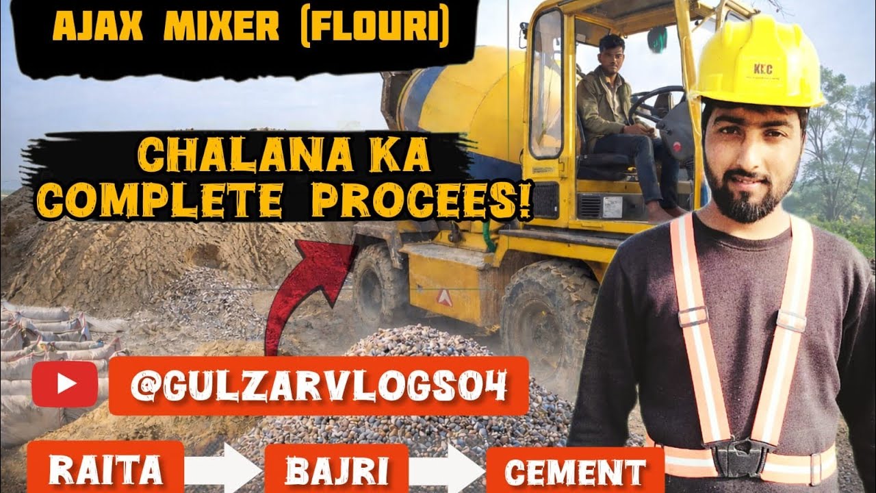 Ajax Mixer chalana ka Complete Process | kesa  Kam  karti ha | kya Function Hotan ha | #like #share 
