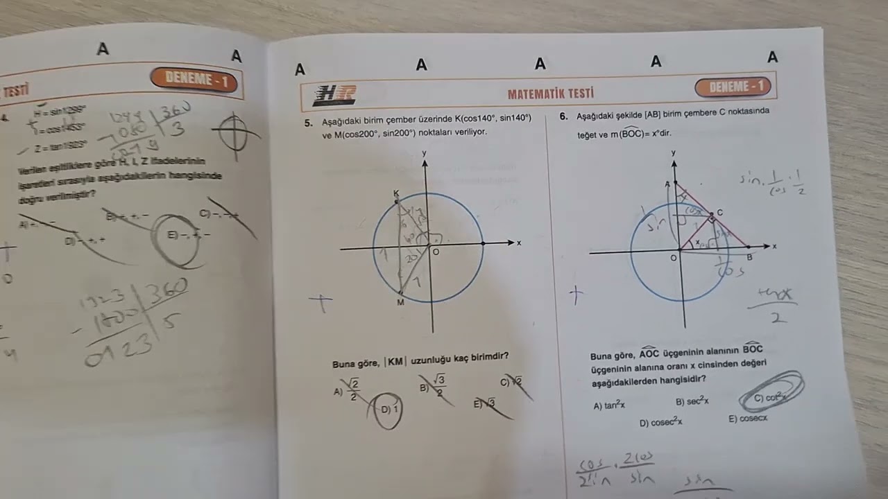 Hız ve Renk Yayınları 11. Sınıf Deneme Sonucum