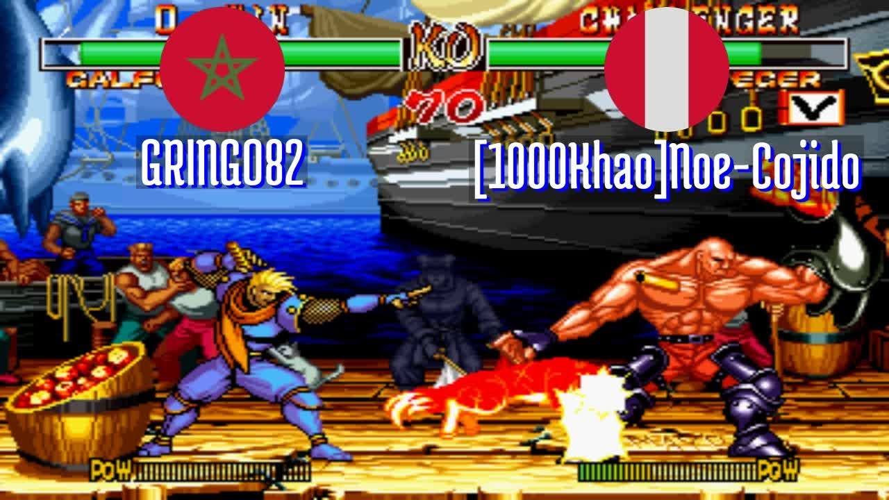 FT5 @samsho2: GRINGO82 (MA) vs [1000Khao]Noe-Cojido (PE) [Samurai Shodown II Fightcade] Jan 25