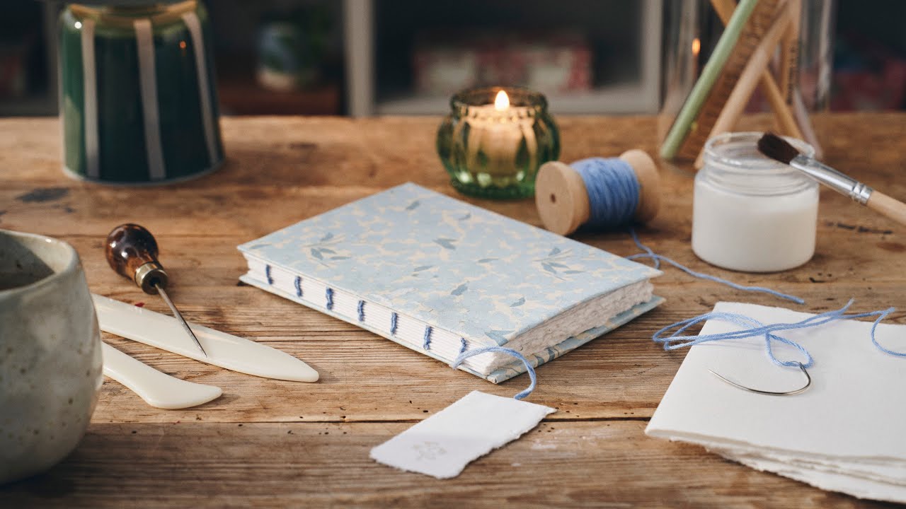 Bind your own personal book - DIY by Søstrene Grene