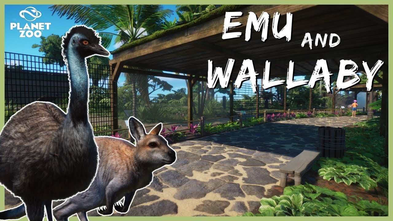 Emu & Wallaby Paradise | Emerald Bay Sanctuary | EP.10 | Planet Zoo Oceania DLC