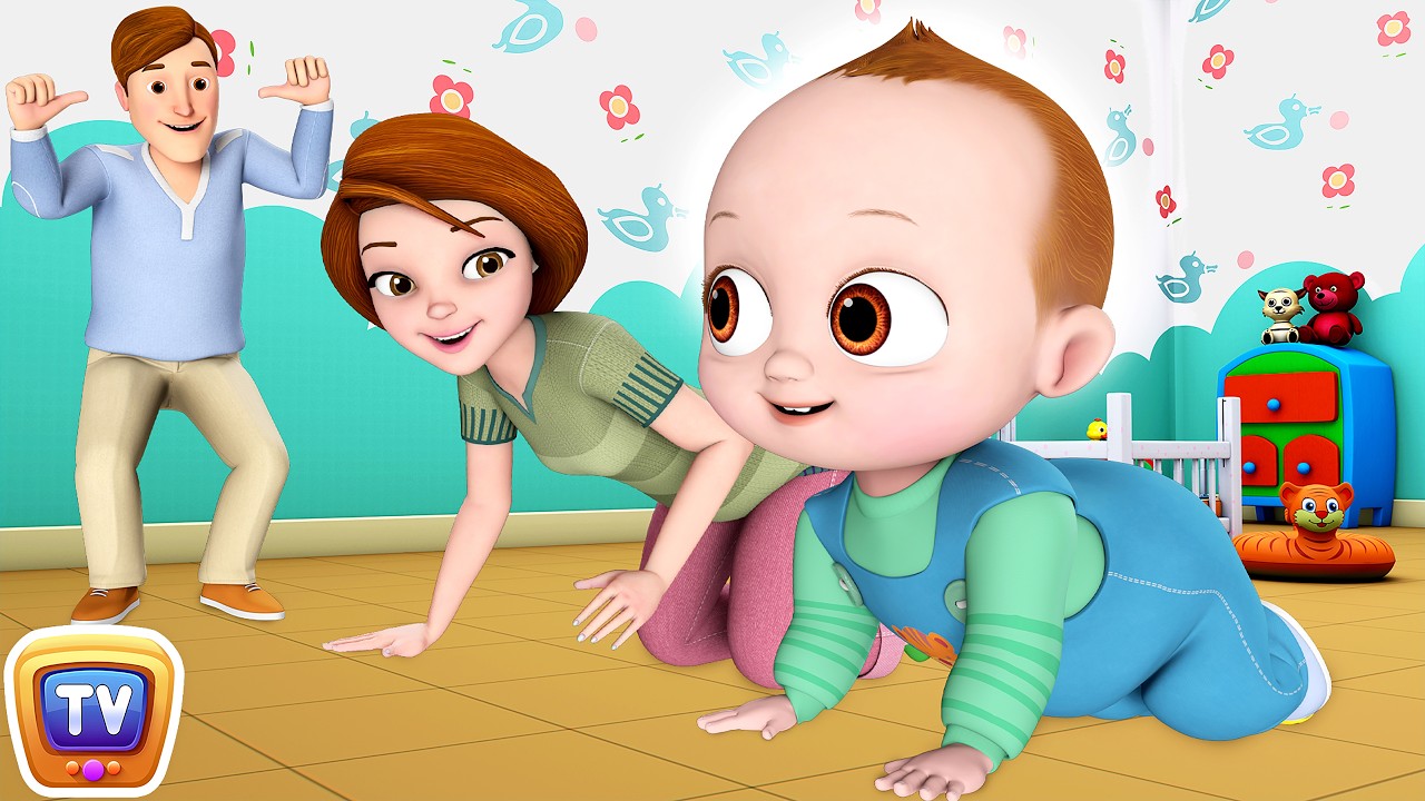 Baby's First Steps Song - ChuChu TV Funzone Nursery Rhymes & Toddler Videos