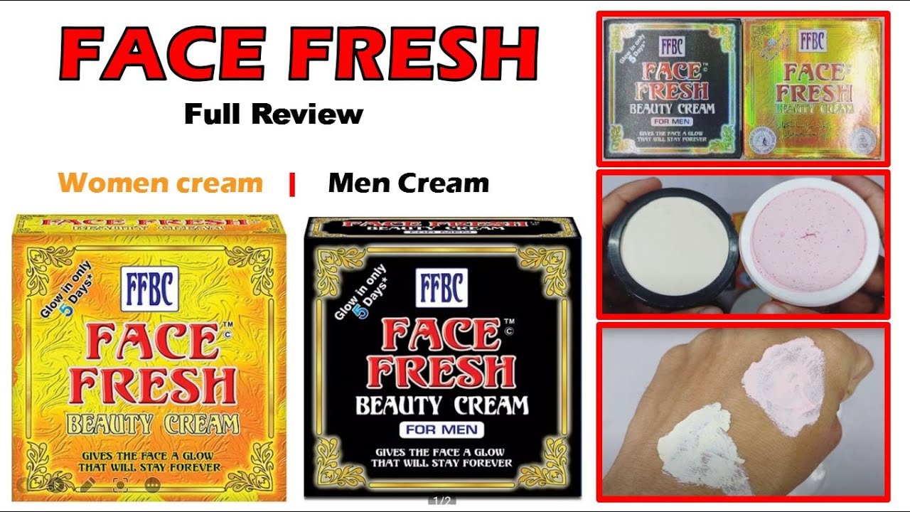 Face Fresh Beauty Cream || Face Fresh Men Beauty Cream review || Rating
