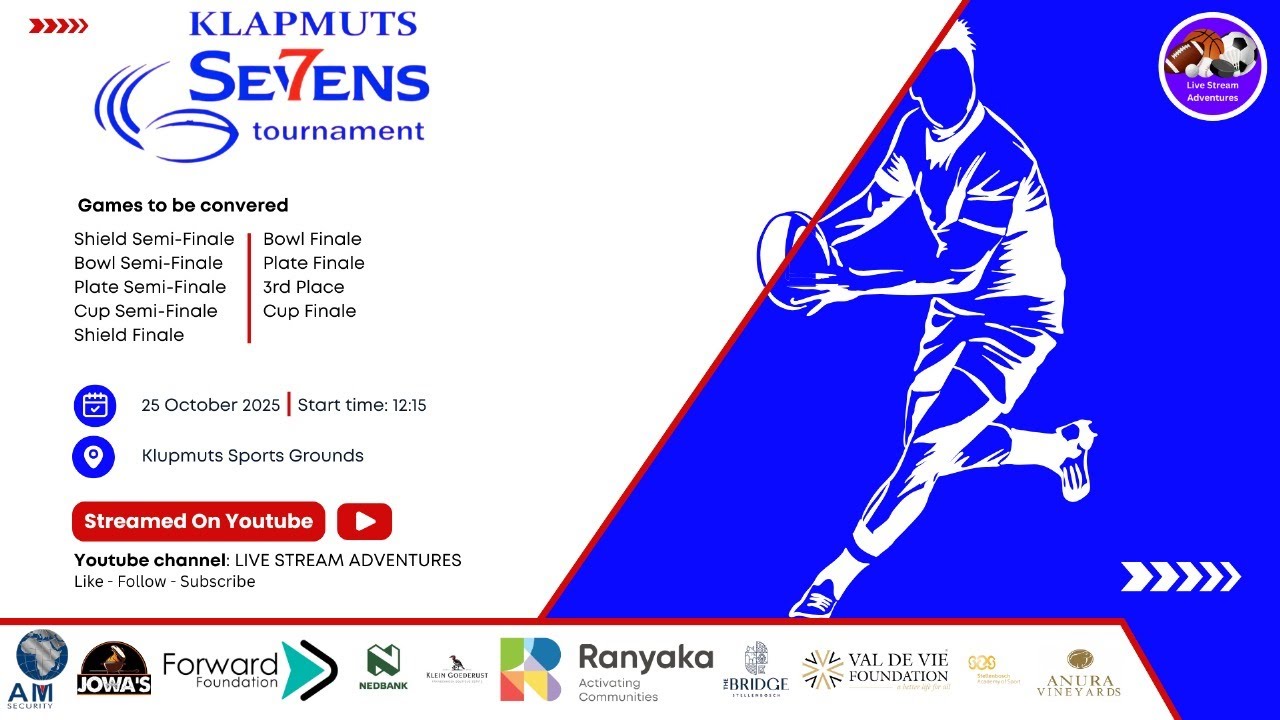 KLAPMUTS RUGBY 7's TOURNAMENT 2025
