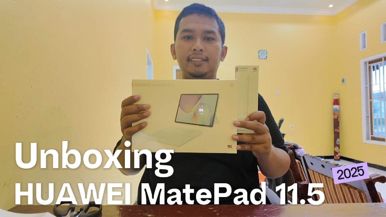 Unboxing Tab Huawei MatePAd 11,5 Tahun 2025