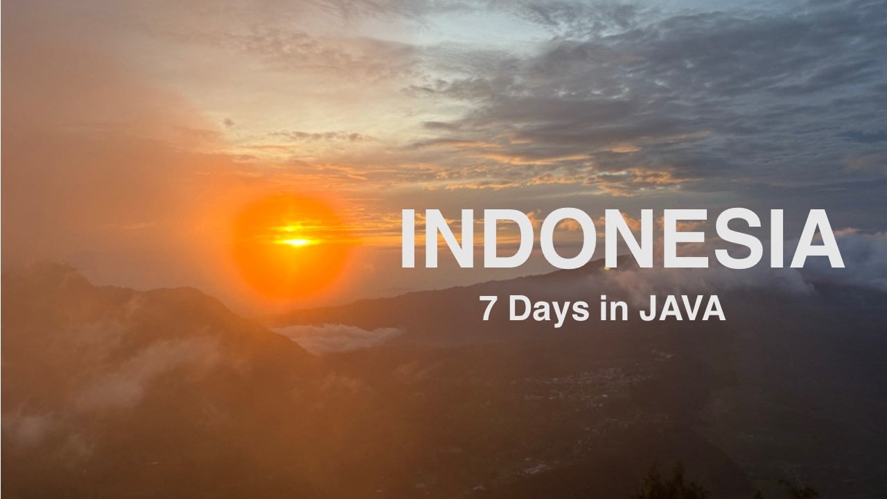 7 Days in JAVA: Chasing the Epic Sunrise | Surabaya | Mount Bromo