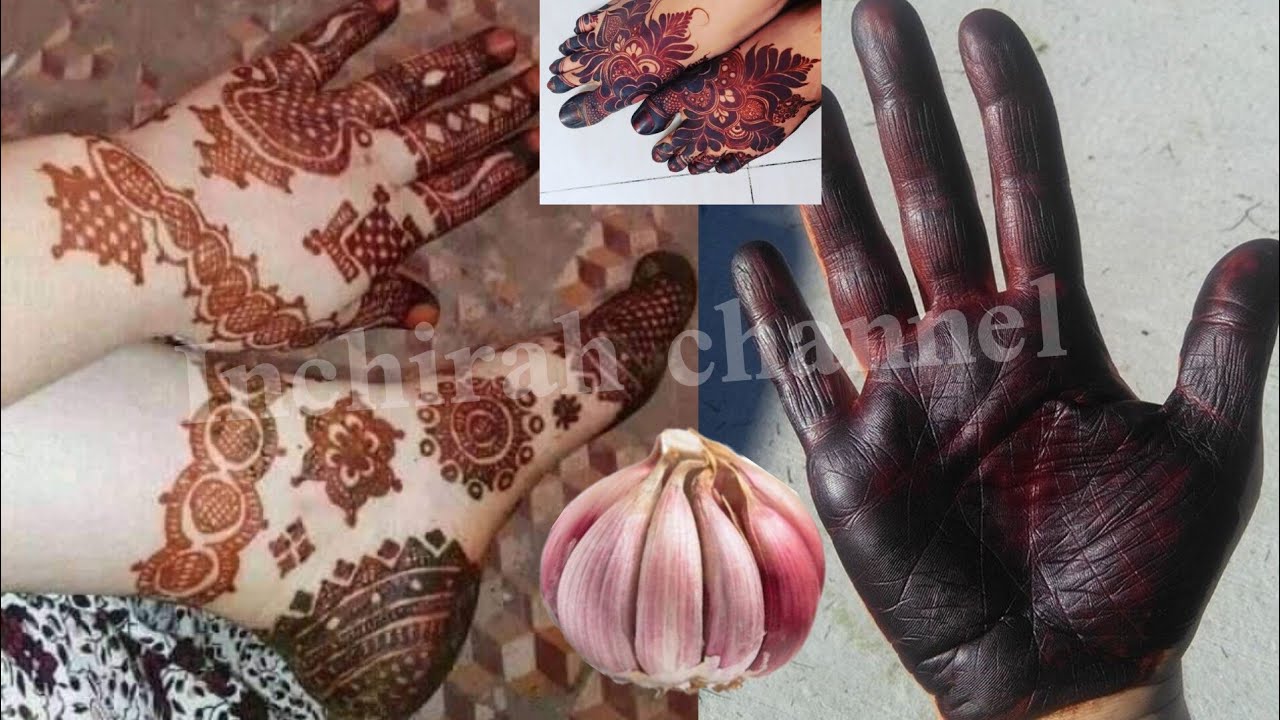 سر الحصول على لون الحناء احمر غامق مميز في نصف ساعة