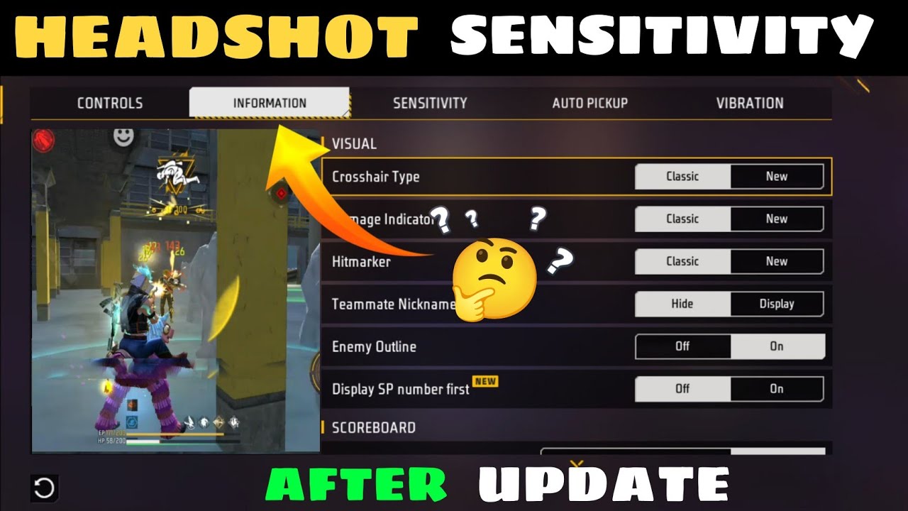 Best Sensitivity After Ob48 Update☠️⚡And top 9 best settings | Free Fire Max