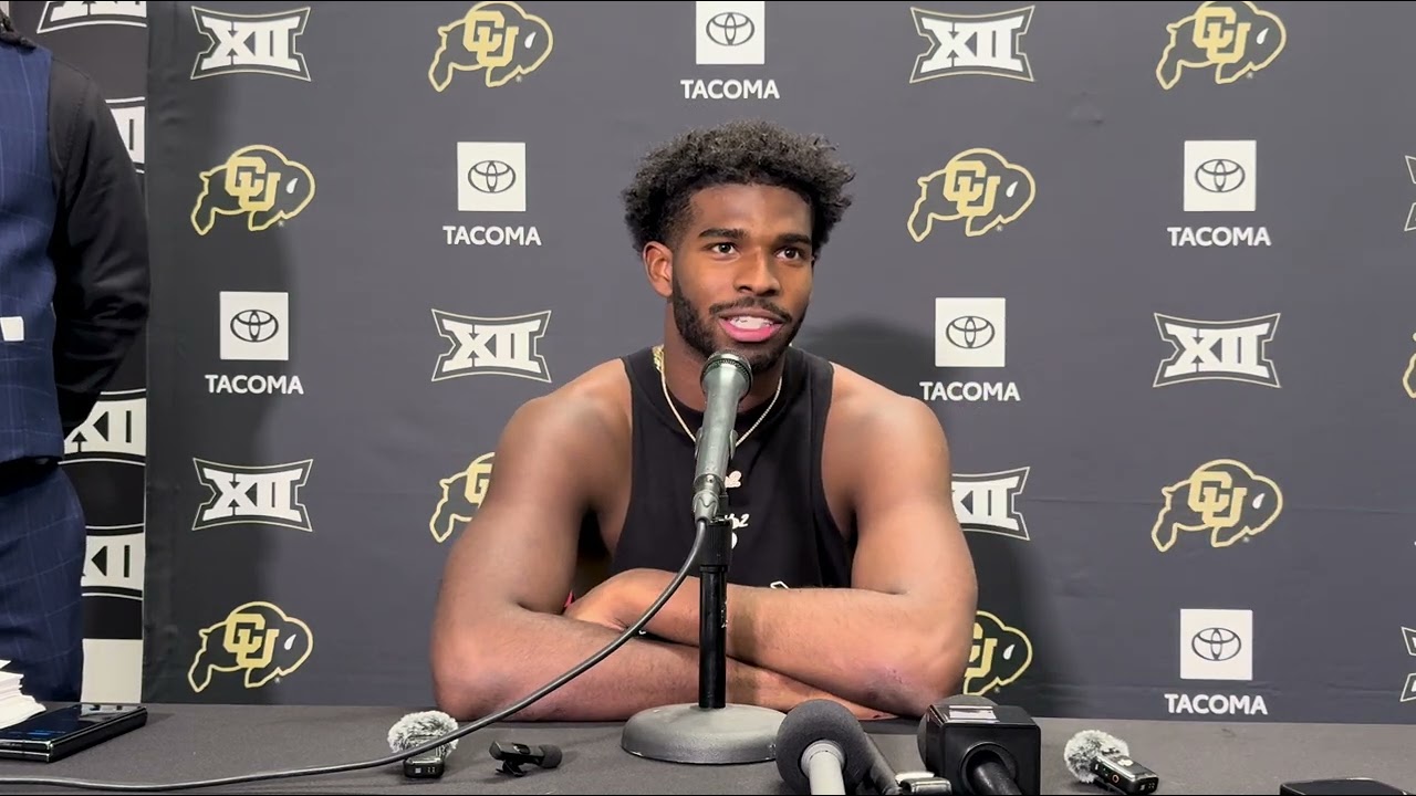 Shedeur Sanders Postgame Presser - Texas Tech