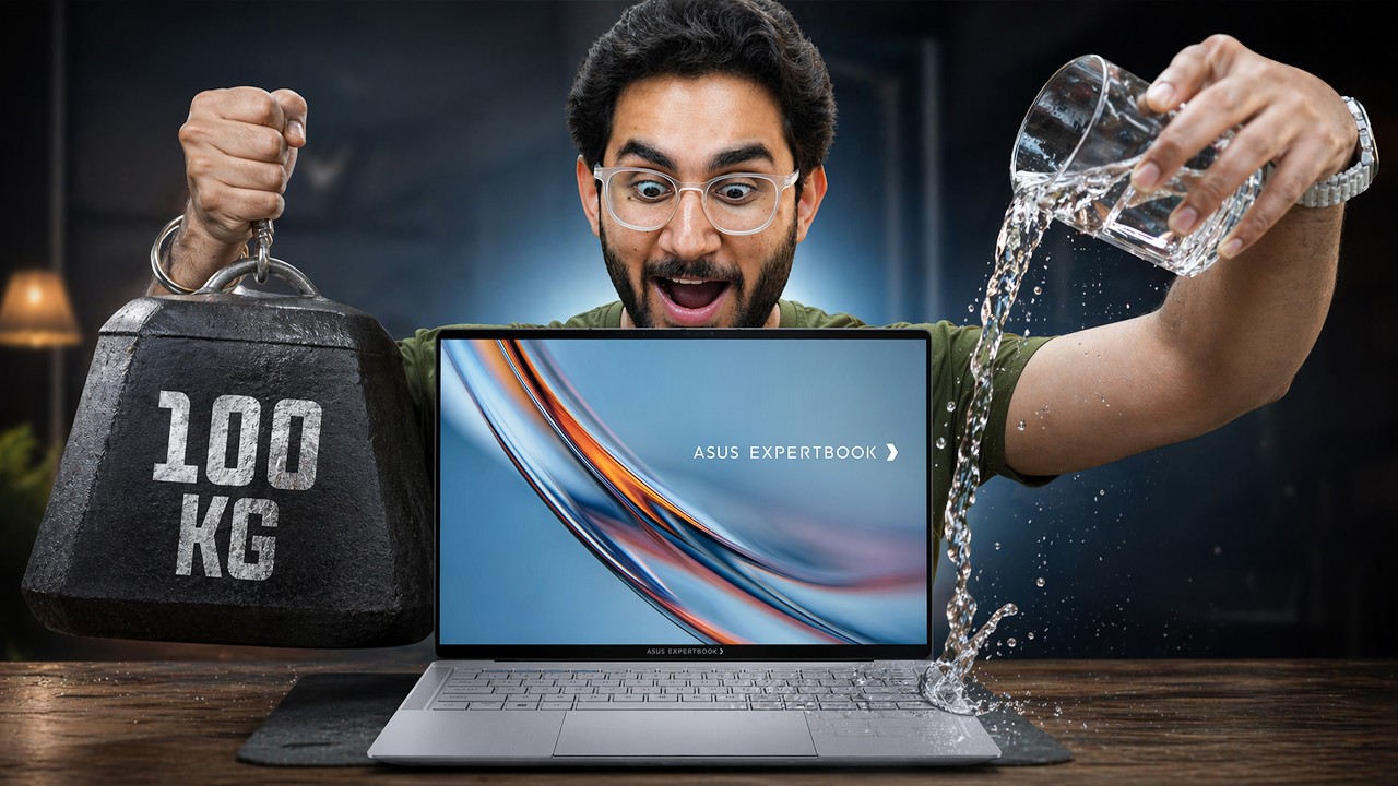 World&rsquo;s Toughest Premium Thin Laptop? ASUS ExpertBook Ultra