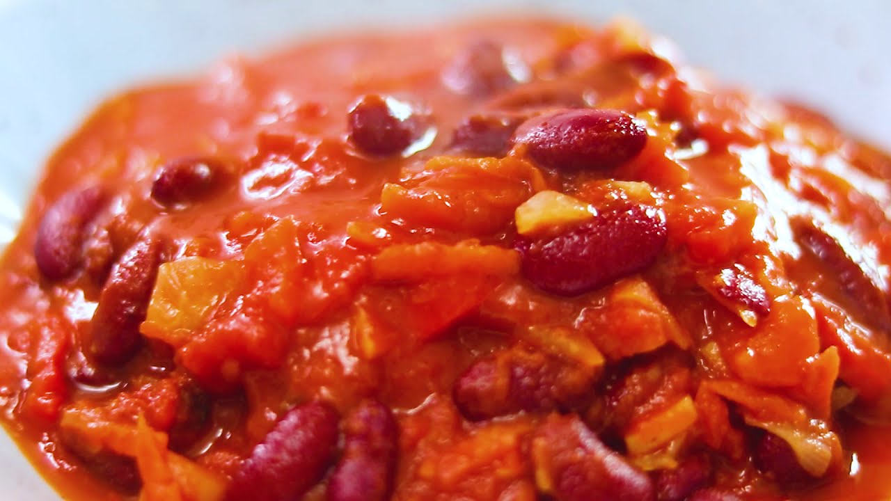 AMAZING PLANT BASED RED KIDNEY BEAN & TOMATO STEW (VEGAN) - Simple dinner idea
