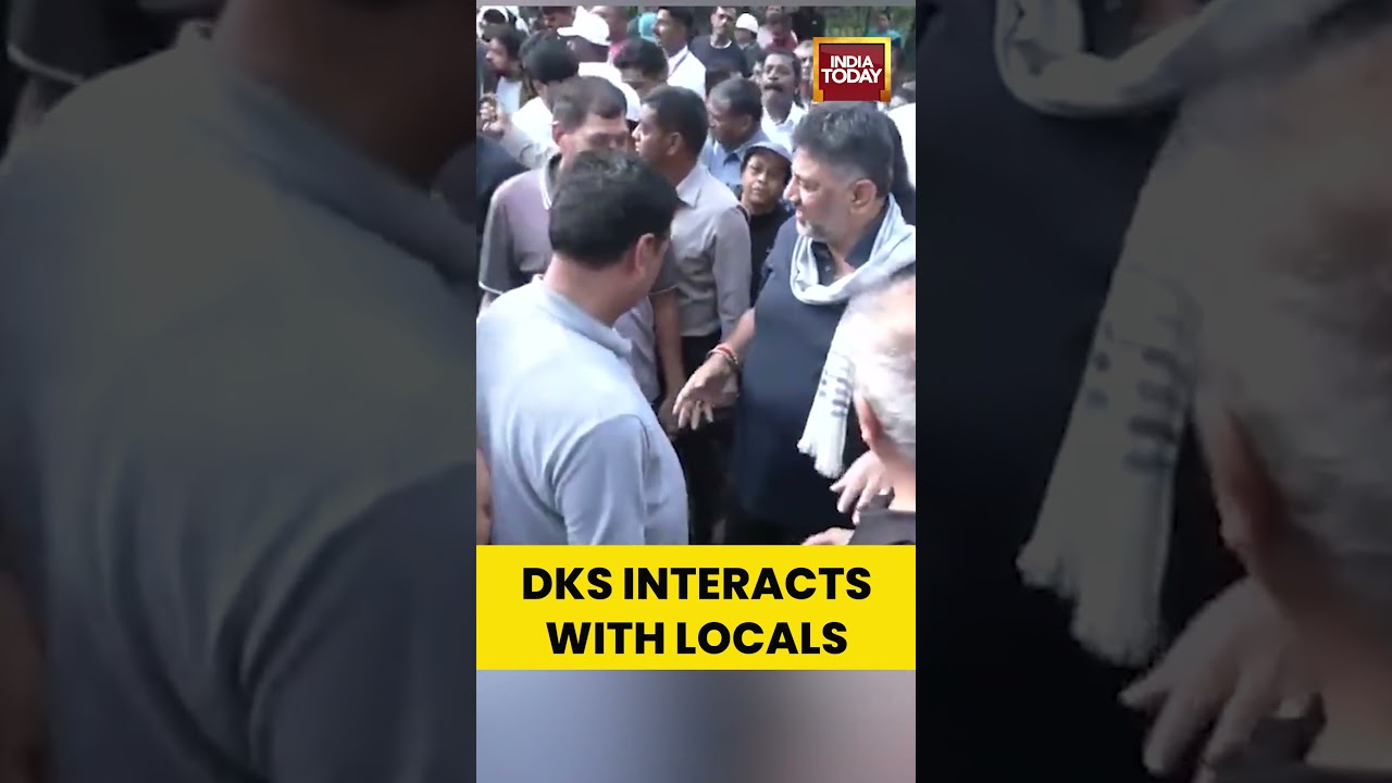DK Shivakumar Meets Locals : #bengaluru Cubbon Park Interaction Highlights | India Today