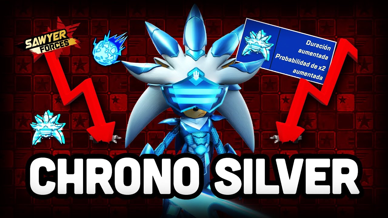 CAÍDA y CAÍDA de CHRONO SILVER  - Sonic Forces Speed Battle
