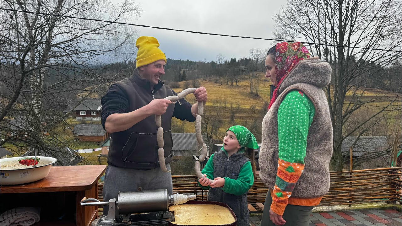 Hutsul Family: Traditional liver sausage from the Carpathians 🥩