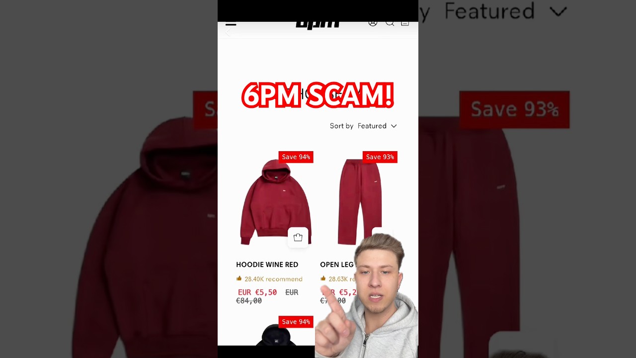 6PM SCAM! #6pm #streetwear #fashion #scam