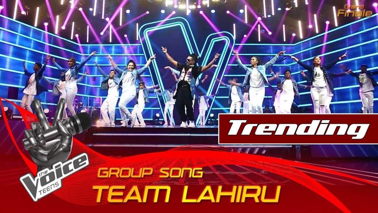 Team Lahiru | Group Song | Grand Finale | The Voice Teens SL