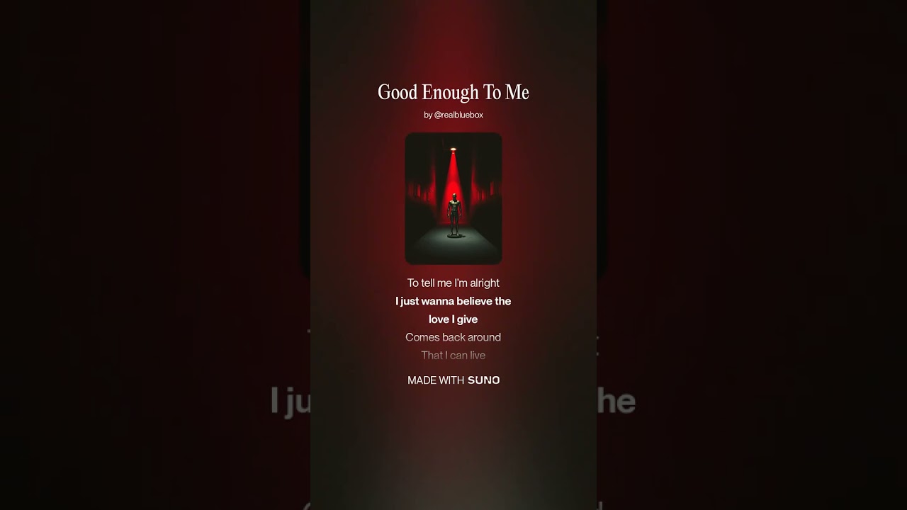 Good Enough To Me