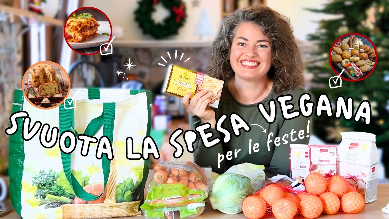 Svuota la Spesa Natalizio ✨ Cosa compro per le feste (vegan & zero stress)