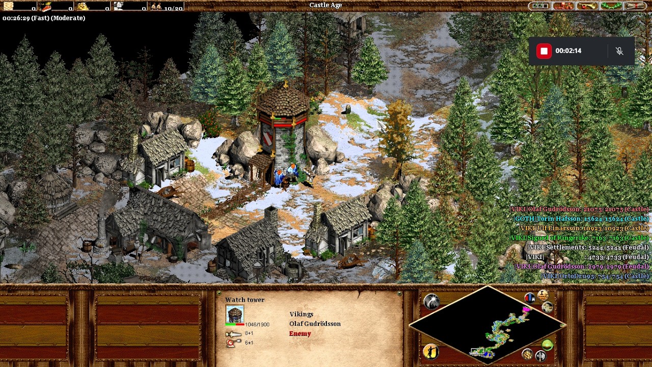 Age of empires 2 custom campaign: Halfdan and the inheritance of the Ynglings (pt 3) (No comment)