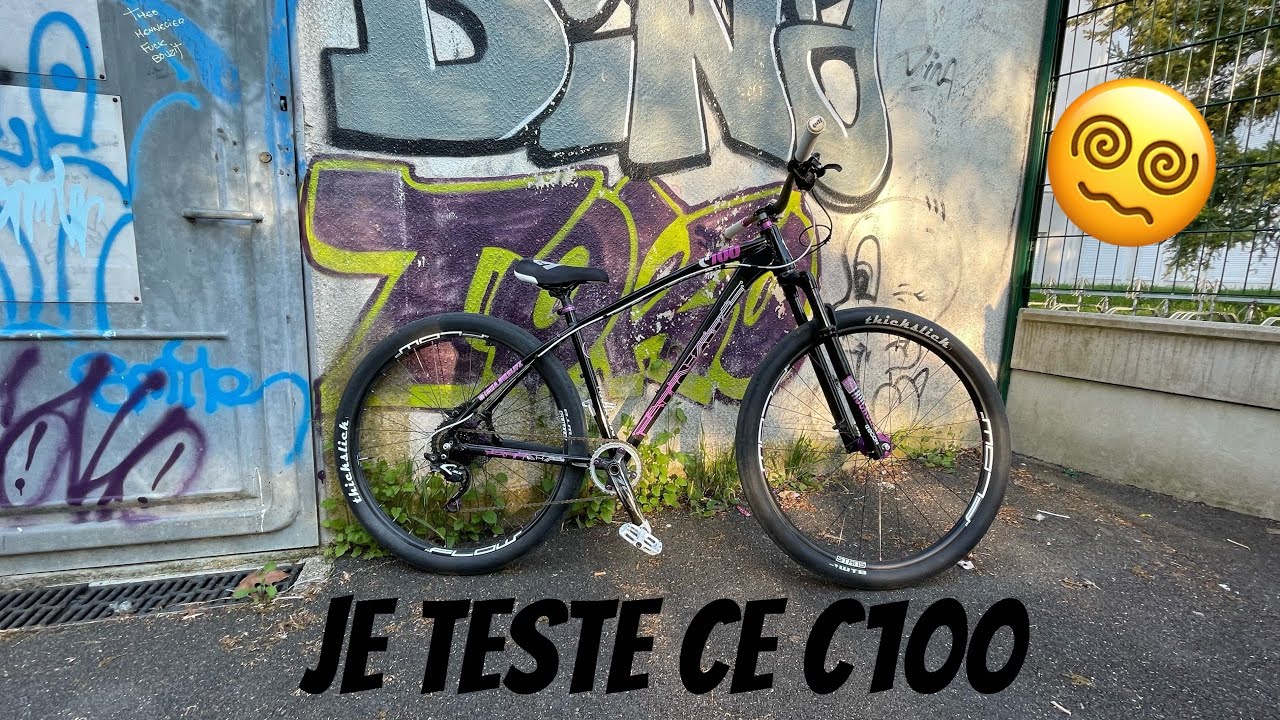 JE TESTE LE C100 DE @ismabikelifz ( il est incroyable !! )
