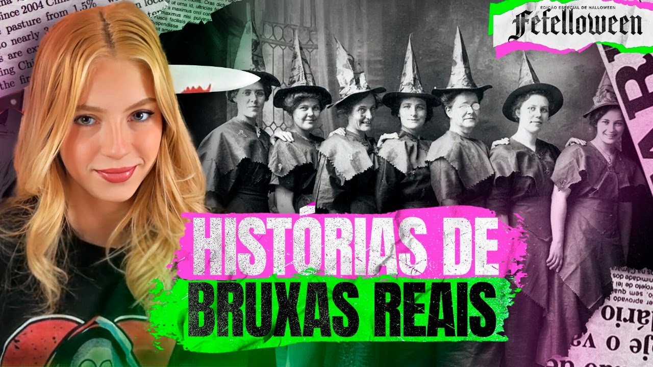 AS BRUXAS QUE EXISTIRAM NA VIDA REAL! (ESPECIAL DE HALLOWEEN 2025)