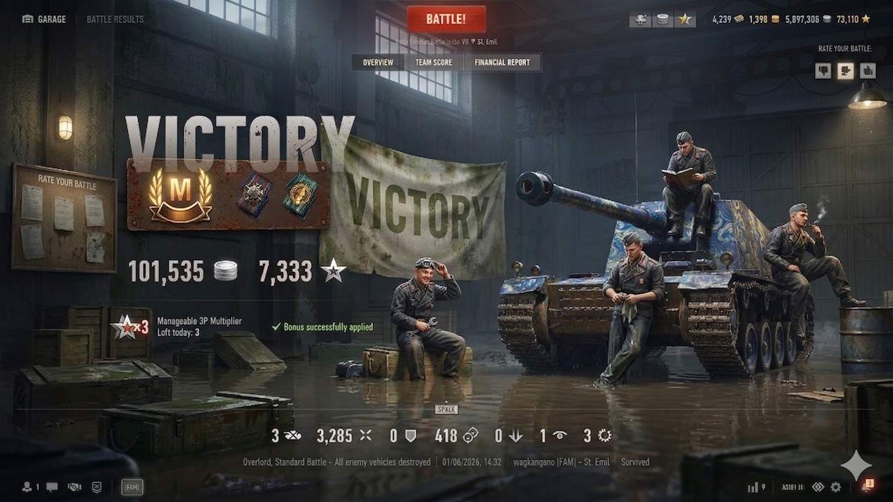 St. Emil • 3.2K Dmg • Full Gameplay
