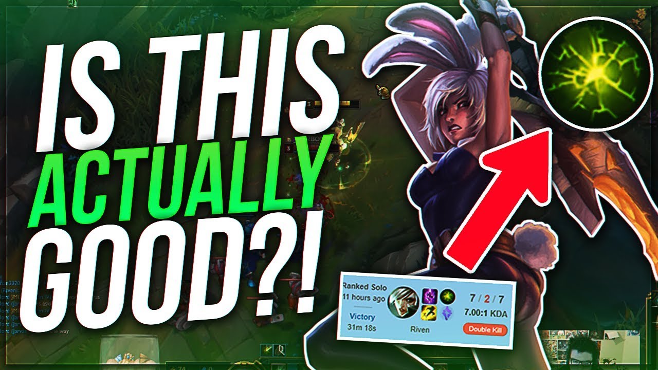 IS THIS ACTUALLY GOOD ON RIVEN?! | Dyrus