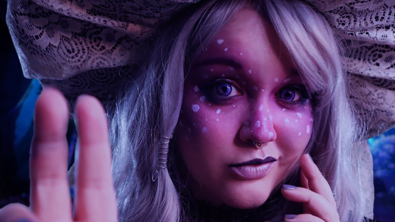 ASMR 🍄 Mushroom Monster is Fascinated By You (Soft-Spoken Fantasy Roleplay, Layered Tongue Clicking)