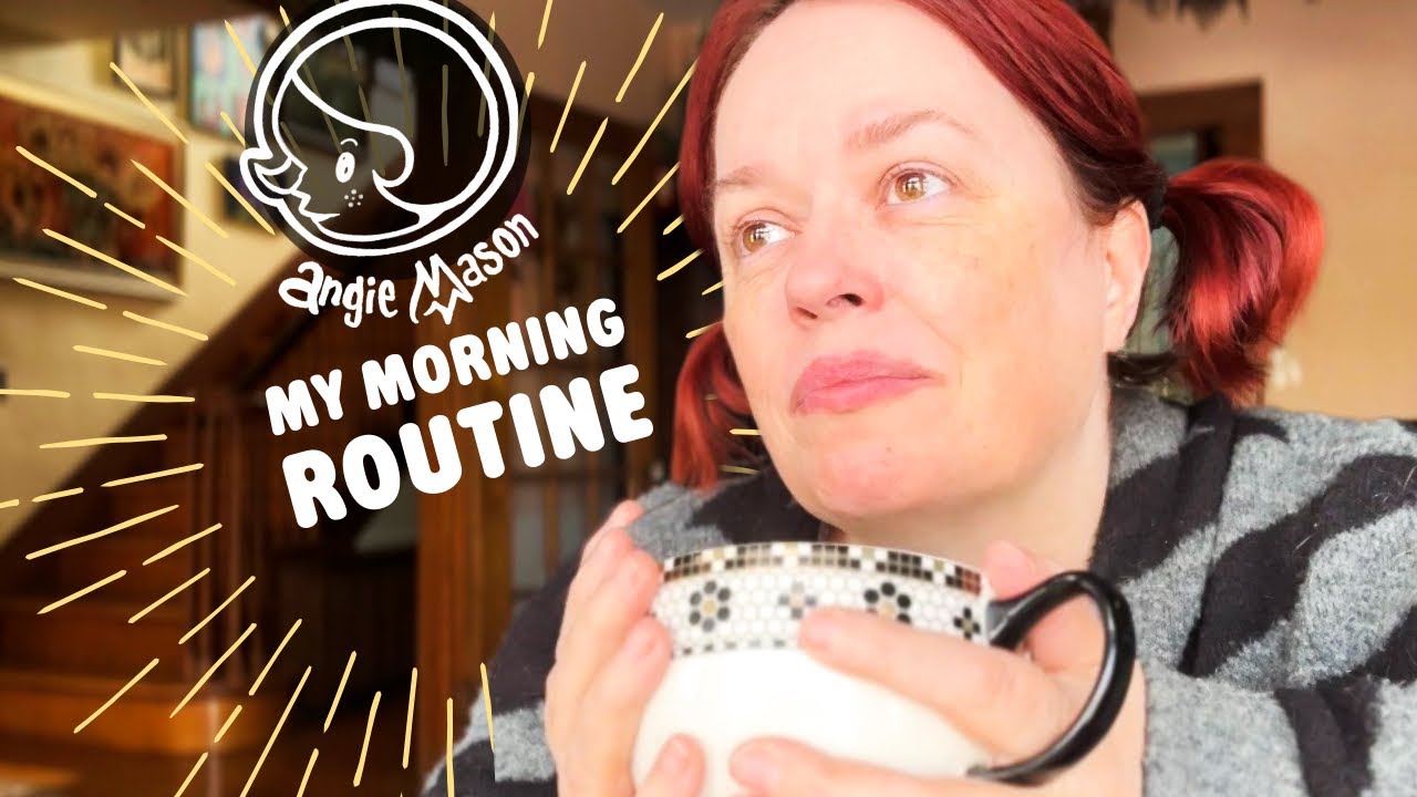 My Morning Routine in my sketchbook! 