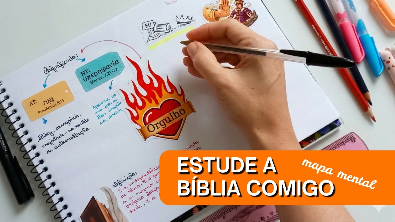 Mapa Mental Bíblico Fácil - Estude a Bíblia com uma Palavra