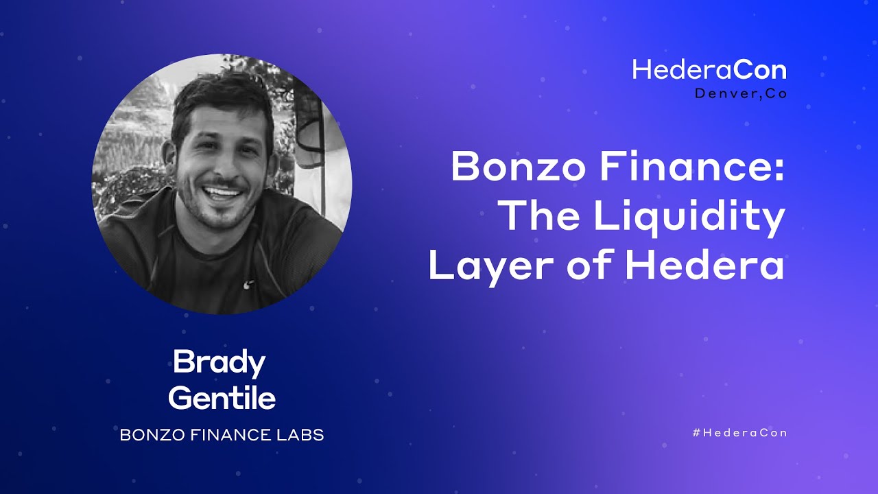 Exploring the Liquidity Layer of Hedera with Bonzo Finance CEO Brady Gentile | HederaCon 2025