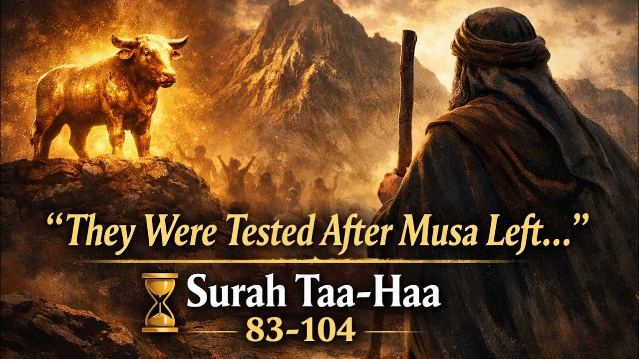 Surah Taa-Haa 83–104 | Fitnah of Samiri & The Reality of Qiyamah