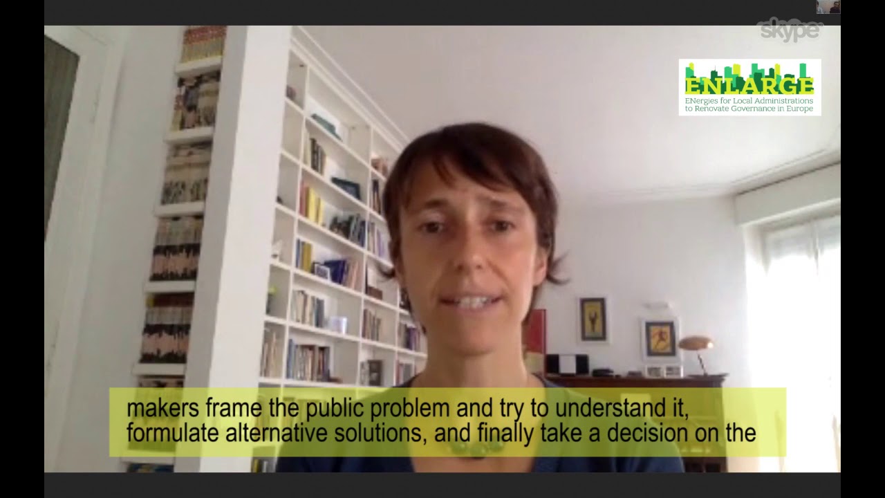 Question 1 &ndash; How could we define collaborative and inclusive governance in policy making?