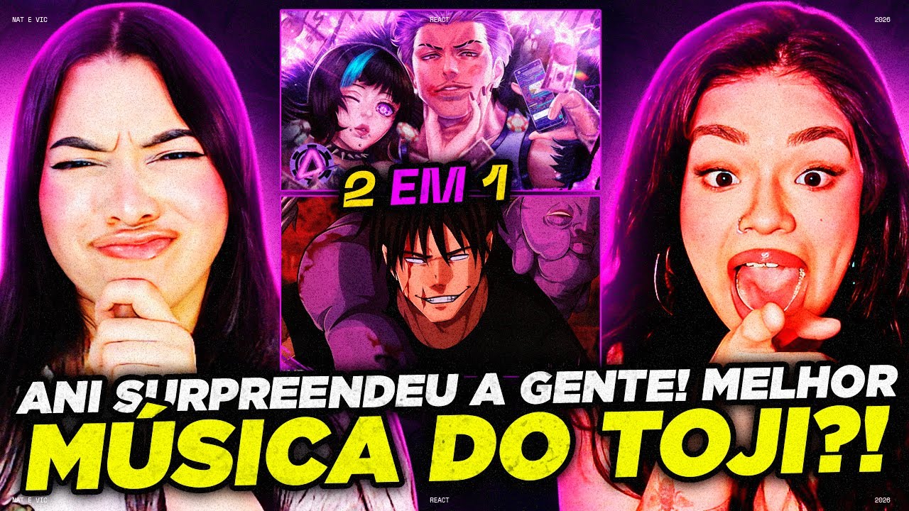 2 EM 1 - JUJUTSU KAISEN | Anirap: Hakari Kinji - O Dobro ou Nada & Takeru: Toji Fushiguro - Erro