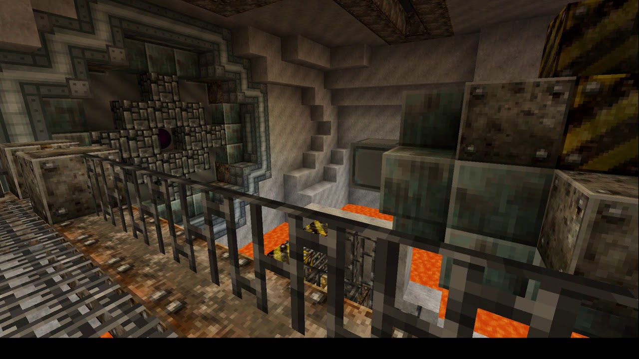 Fallout Vault Door in Modded Minecraft