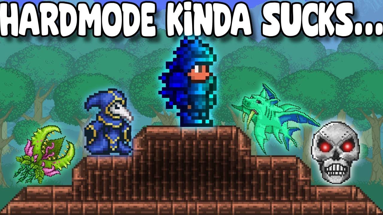 My first time beating Terraria and...