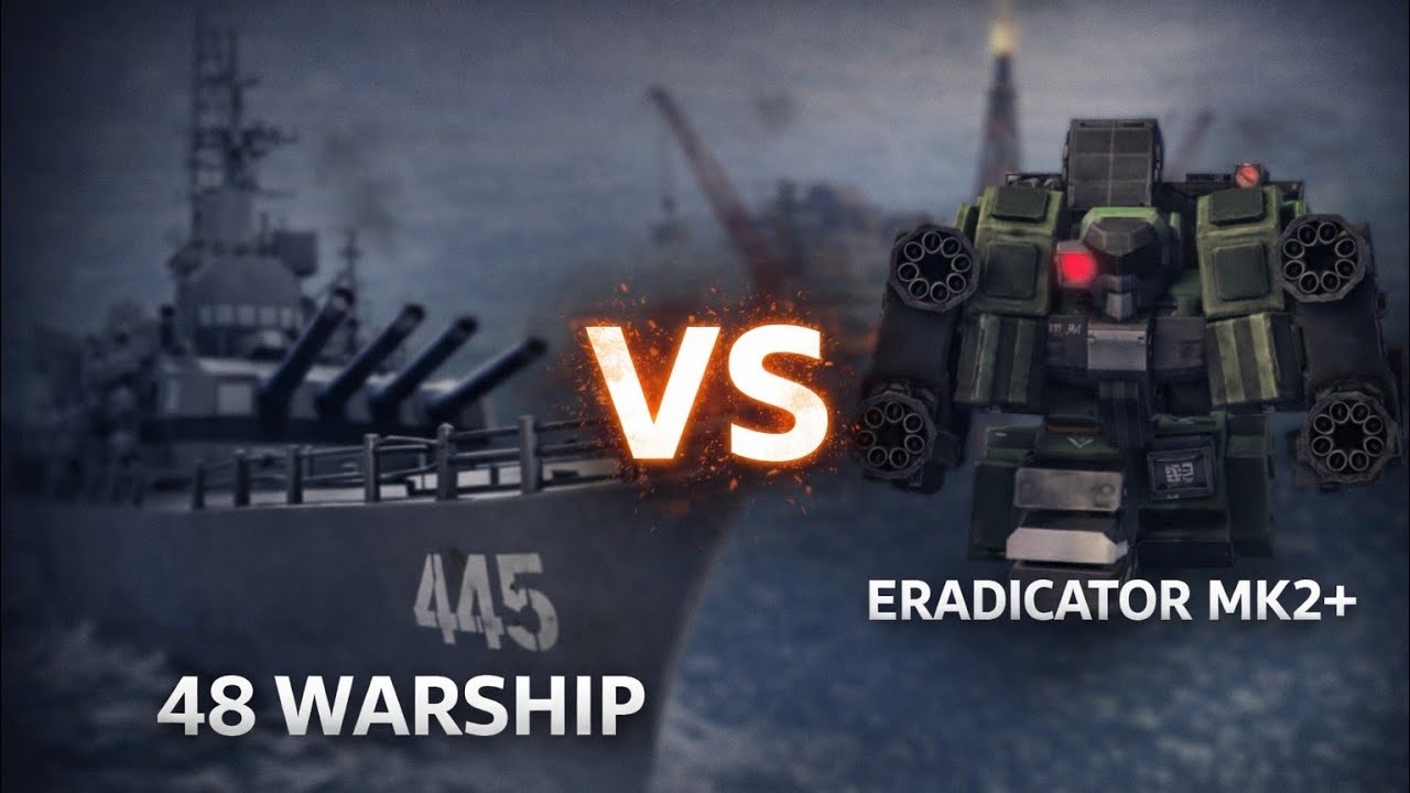TDX | 48 Warship VS Eradicator mk2+