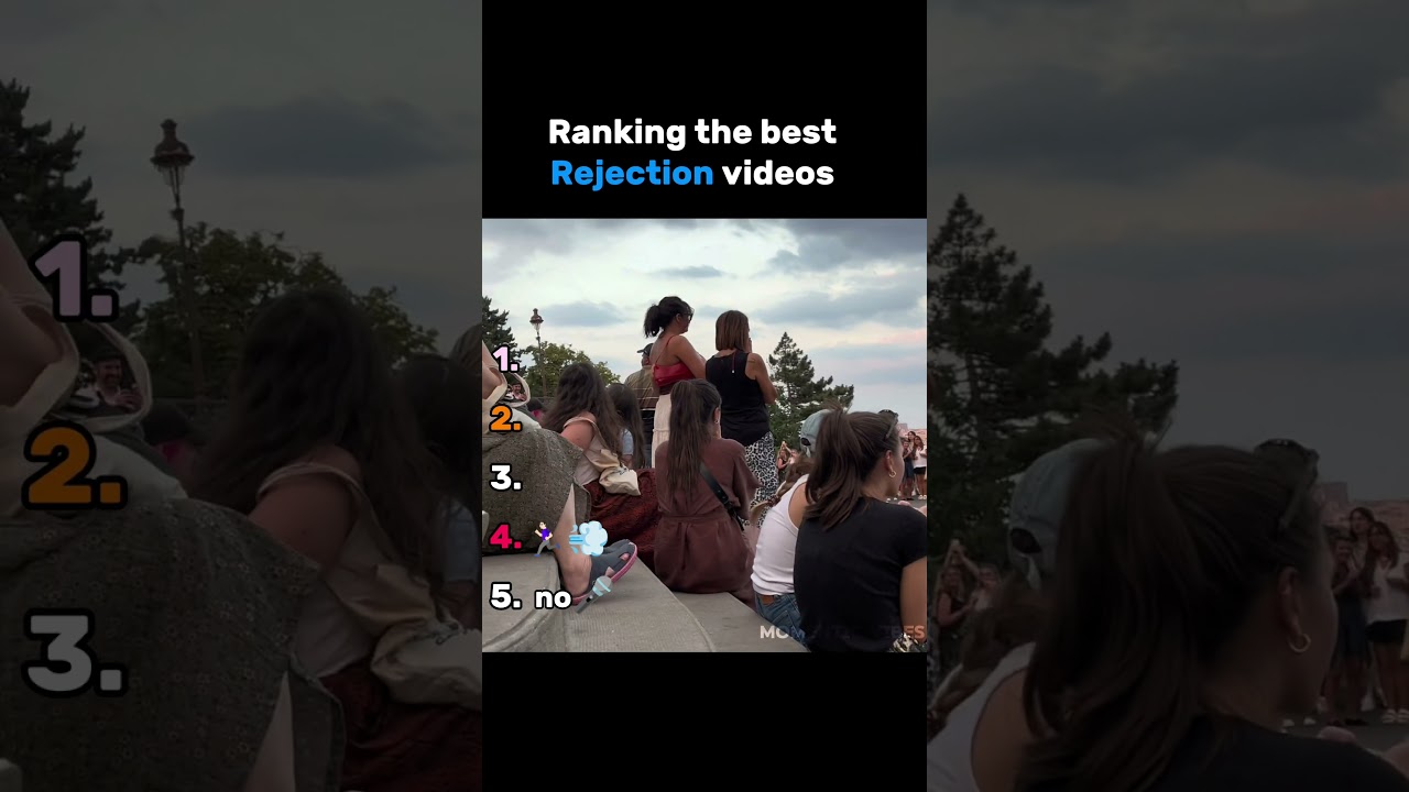 Ranking the best Rejection Videos #shorts #funny